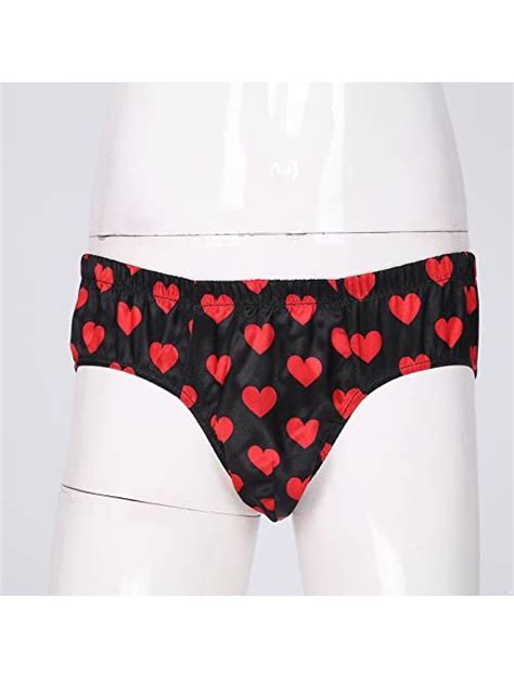 Buy Acsuss Mens Shiny Satin Pouch Panties Lingerie Polka Dots