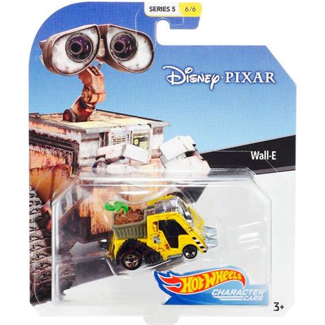 Hot Wheels Disney Pixar Characters Car Wall E Amazon In Toys Games