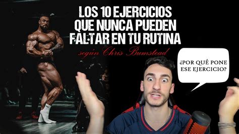 REACCIONANDO a LOS ÚNICOS 10 EJERCICIOS QUE NECESITÁS PARA AUMENTAR TU