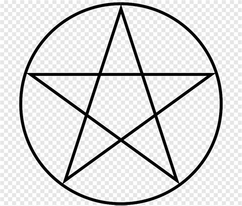 Pentagram Witchcraft Bintang Berujung Lima Symbol Pentacle Simbol