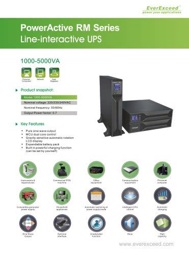 Everexceed Uxcel Series Industrial Battery Charger Everexceed