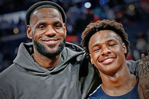 First photo of LeBron and Bronny James together since the cardiac ...