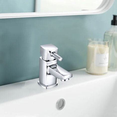 Aquariss Modern Mono Basin Mixer Tap Bathroom Sink Tap Chrome With Uk