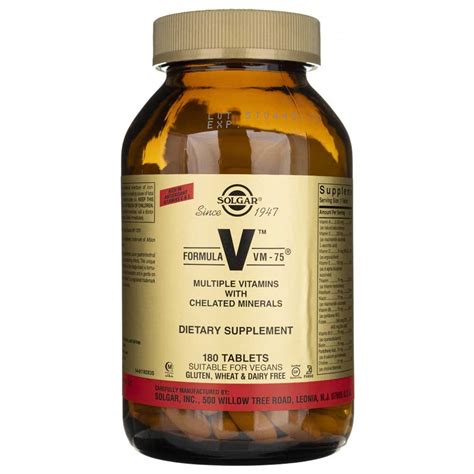 Solgar Formel VM-75 180 Tabletten | Medpak