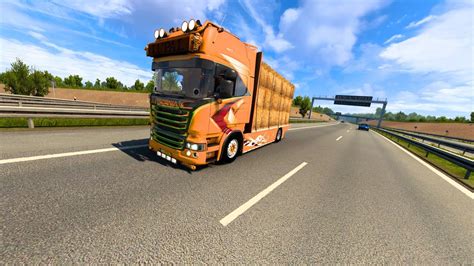 Scania R Lupal New Mod Truck Euro Truck Simulator Steering