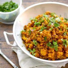 Cauliflower Yellow Lentil Curry Recipe - Pinch of Yum