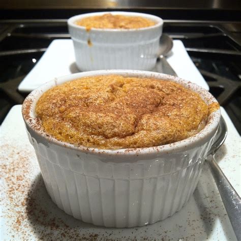 Spiced Pumpkin Souffle Recipe