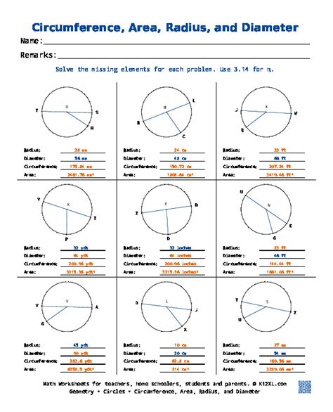 Free Circles Worksheets For Homeschoolers Students Parents And Teachers