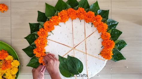 Betel Leaf Background Decoration Idea Varamahalakshmi Festival Decor