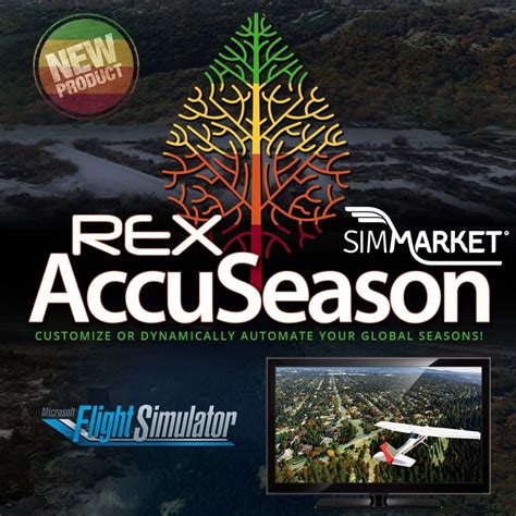 REX AccuSeason MSFS Available At SimMarket SimFlight