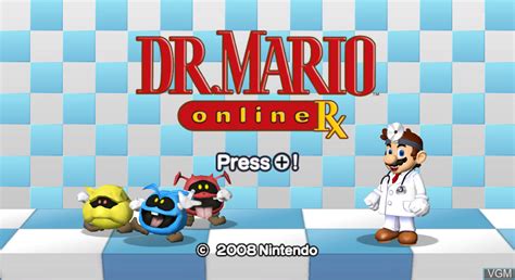 Dr Mario Game Online - Dr. Mario Online RX for Nintendo Wii - The Video Games Museum