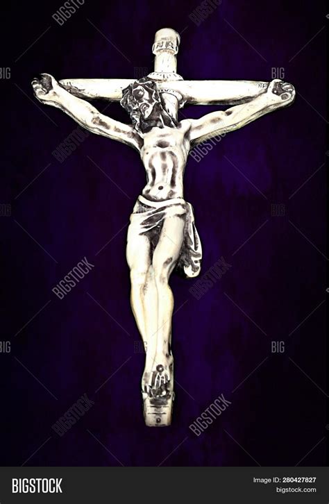 Photo White Crucifix Image And Photo Free Trial Bigstock