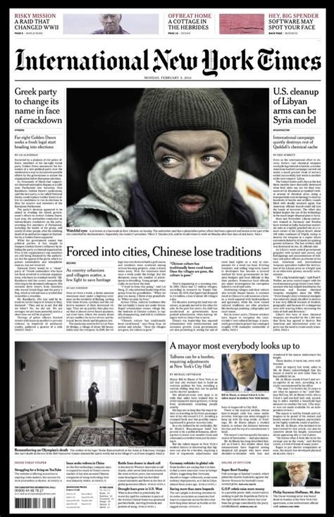 International New York Times | International news, New times, Chemical