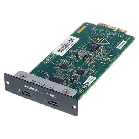 Universal Audio Apollo Thunderbolt 3 Card – Thomann United States