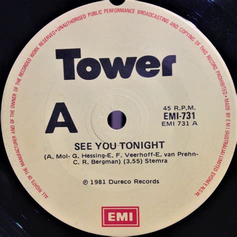 Tower - See You Tonight (1982, Vinyl) | Discogs