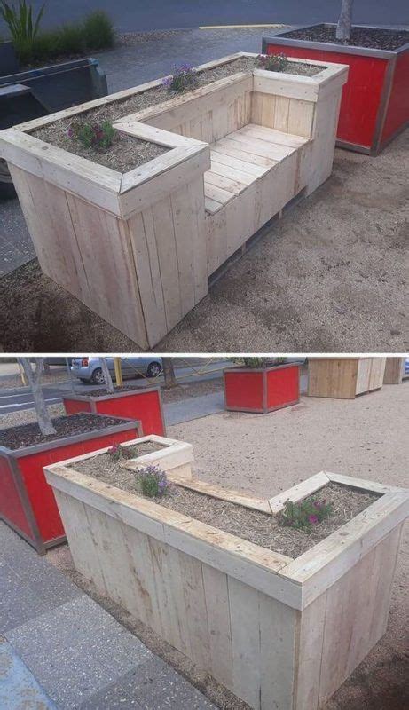 Jardini Res En Palettes Pour Embellir Les Jardins Pallet Outdoor