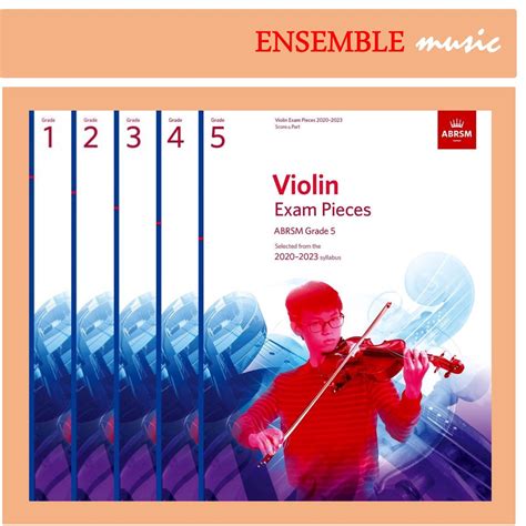 Violin Exam Pieces Score And Part 2020 2023 Abrsm Grade1 Grade 2