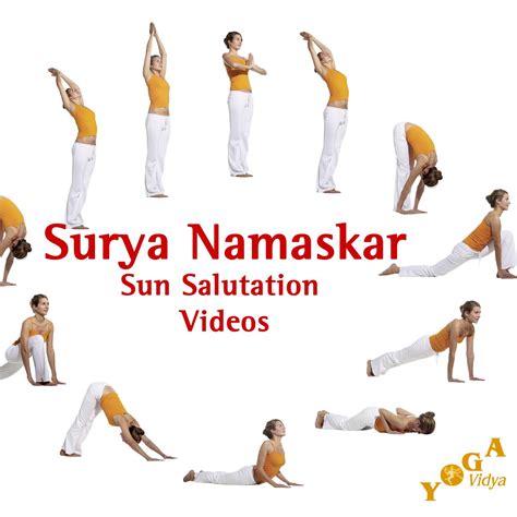 Surya Namaskar Postures