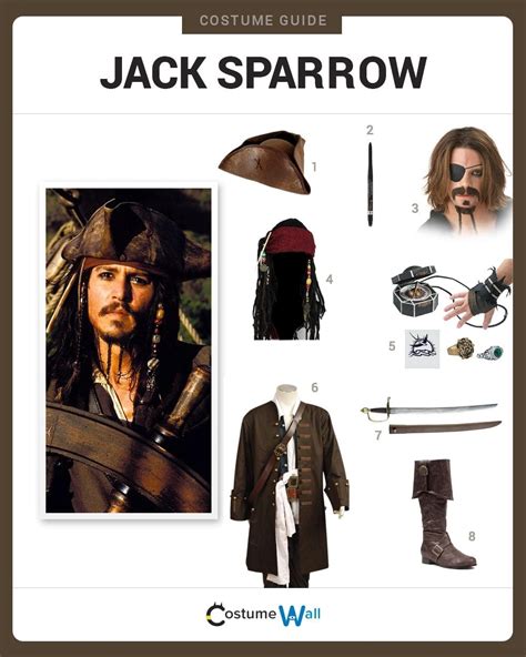 Dress Like Jack Sparrow Costume Halloween And Cosplay Guides