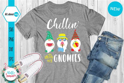 Chillin With My Gnomies Svg By All About Svg Thehungryjpeg