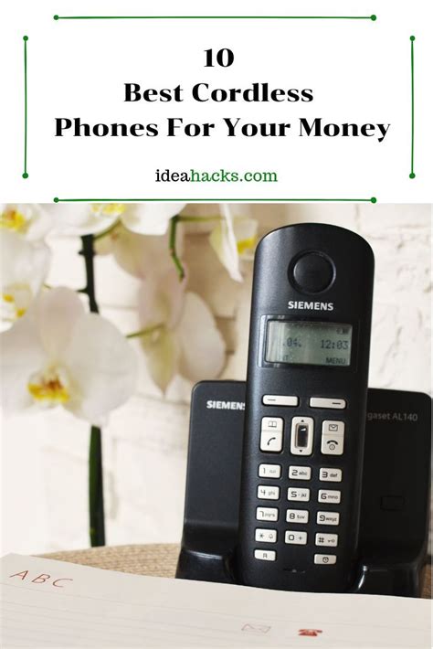 Top 10 Best Cordless Phones Reviewed in %year% | Cordless phone, Phone, Digital phone