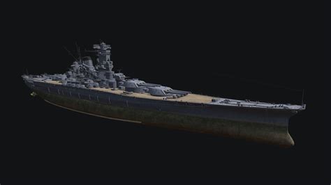 Yamato 3d Model By Eletricalfuse F5167e6 Sketchfab