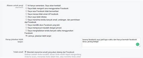 Cara Menonaktifkan Facebook Sementara Dan Permanen Lengkap Berbagi