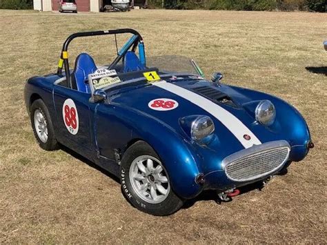 1958 Austin Healey Sprite Vintage Race Car 1275 Disc Brakes Aluminum