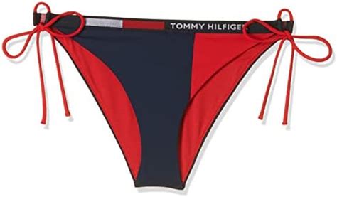 Tommy Hilfiger Women S Cheeky String Side Tie Bikini Swimwear Color
