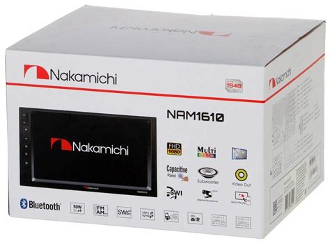 Автомагнитола Nakamichi NAM1610 - в Интернет-магазине АстМаркет