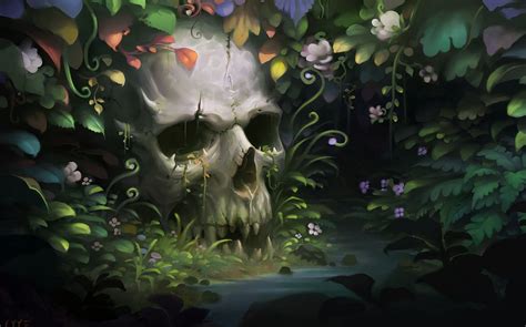 Dark Skull Wallpaper 1366x768 Wallpaper Hd 1920x1200 Wallpaper Goth