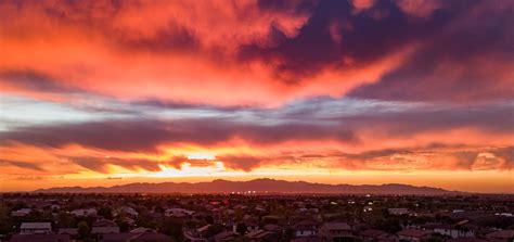 Mountain Sunset in Phoenix AZ : LandscapePhotography