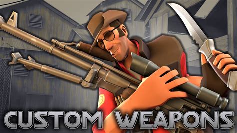 Tf2 Unofficial New Weapons Live Mod Youtube