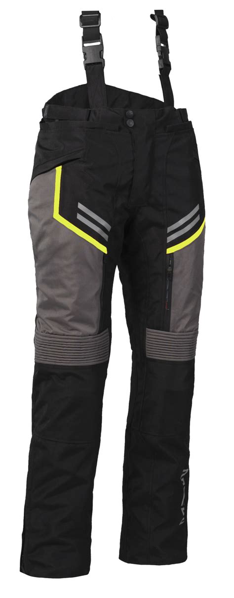 ADVENTURE EVO PANTS YELLOW textilní pánské moto kalhoty Kalhoty E