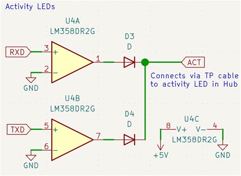 Arduino Driving One Activity Led With Two Inputs Tx Rx Electrical