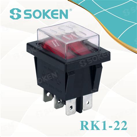Hot New Products 120v Led Indicator - Soken Rk1-22 1X1X2n on off
