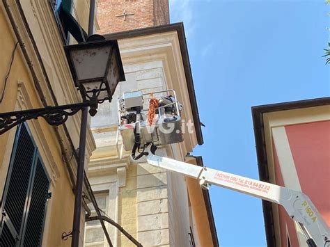 Albenga Caduta Di Calcinacci Intervento Di Messa In Sicurezza A