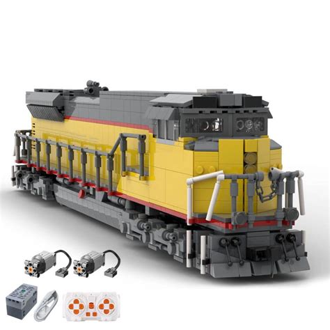 MOC-126405 EMD SD90/43MAC The Indiana Railroad Train Model(2263PCS ...