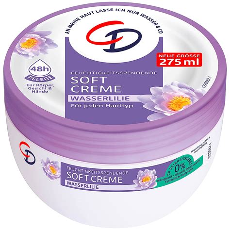 Cd Soft Creme Wasserlilie Ml Amazon De Kosmetik