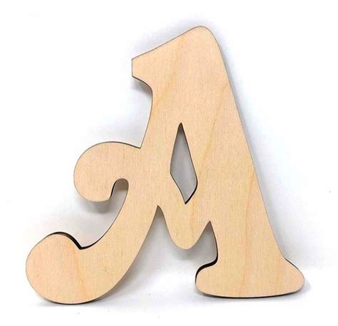 Unique Wooden Letter - Handmade Home Decor
