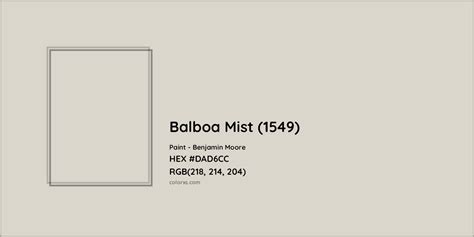 Balboa Mist Complementary Or Opposite Color Name And Code