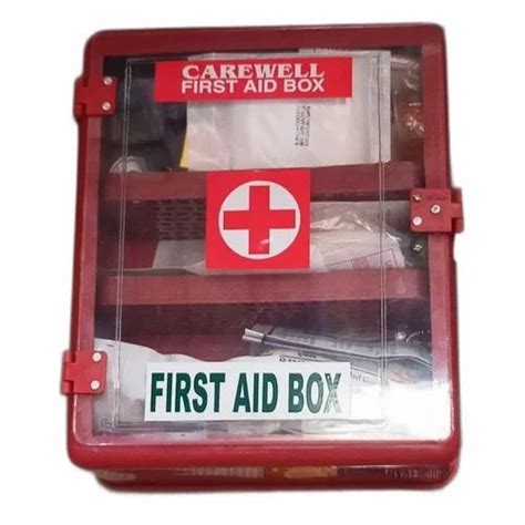 Plastic Carewell First Aid Box At Rs Box In Bengaluru Id