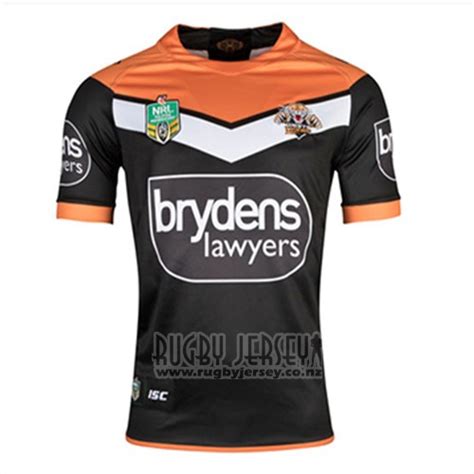 Wests Tigers Rugby Jersey 2018-19 Home | RUGBYJERSEY.CO.NZ