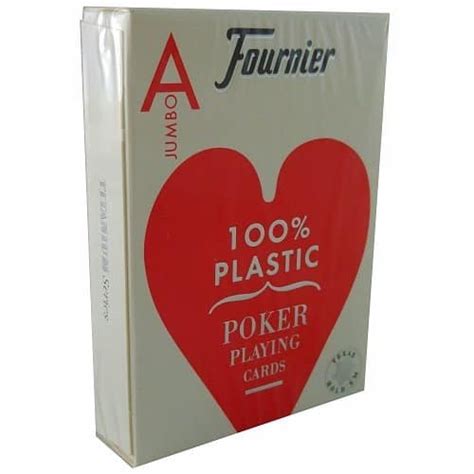 THE U S PLAYING CARD CO Karty Fournier No 2800 Jumbo Index 100