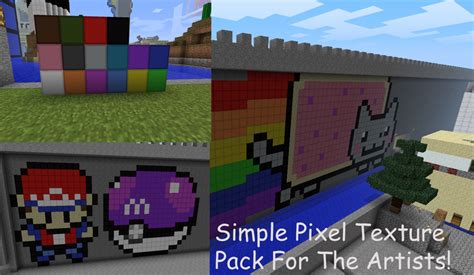 [16X] Simple Pixel: The Texture Pack For Pixel Artists [MC 1.4.2 ...