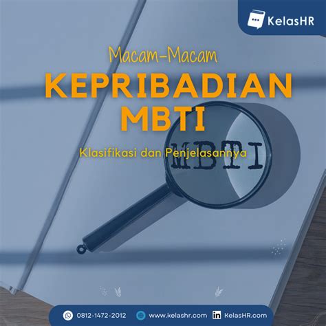 Macam Macam Kepribadian MBTI Klasifikasi Dan Penjelasannya Kelas HR