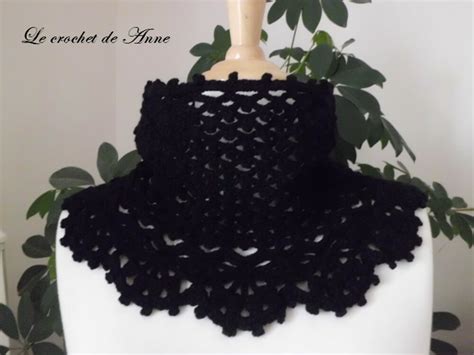 Pdf Crochet Snood Orn D Une Belle Bordure Dentelle