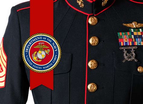 Marine Corps Dress Blues Medals