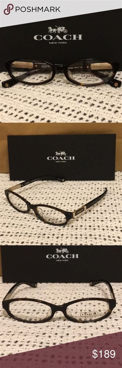 Coach Kinslee Tortoise Eyeglasses 53 16 140 New 👓 Coach Eyeglasses Glasses Accessories