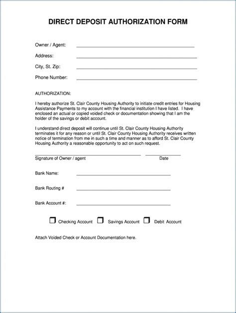 Printable Wells Fargo Direct Deposit Form